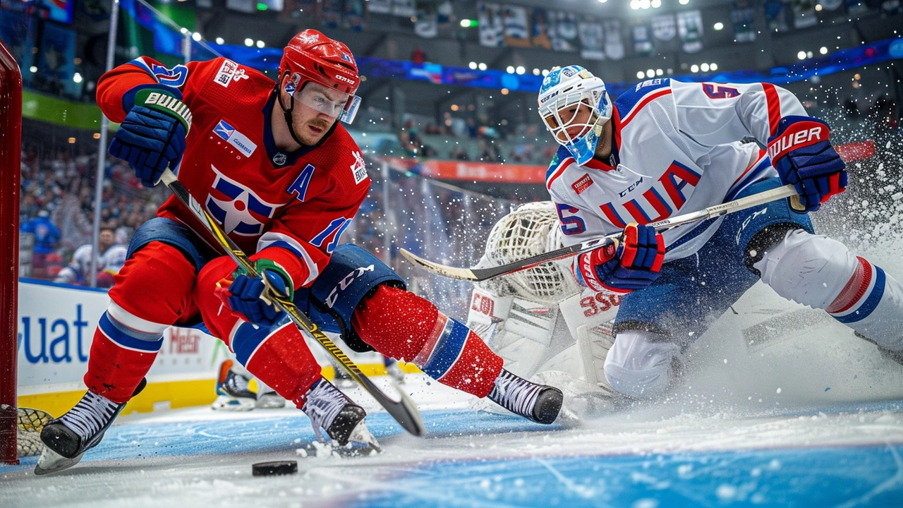 Чехия и Швеция вышли в полуфинал Чемпионата мира по хоккею - драматическая борьба на льду